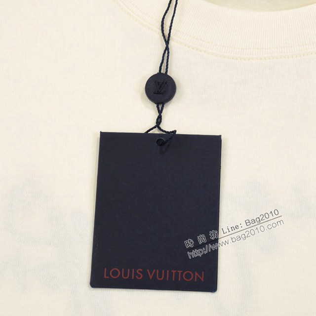 Louisvuitton路易威登Lv專門店2023SS新款刺繡T恤 男女同款 tzy2757